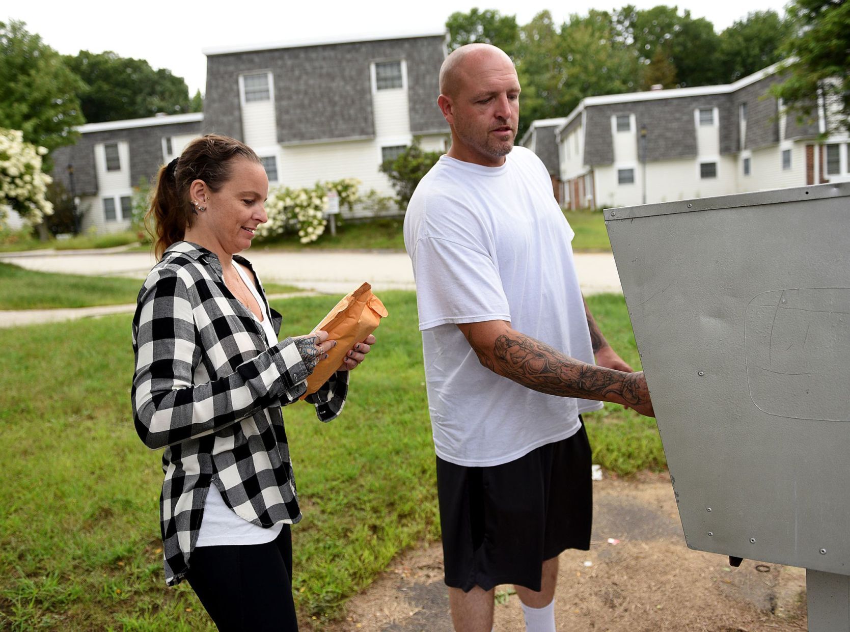 Picking up the mail